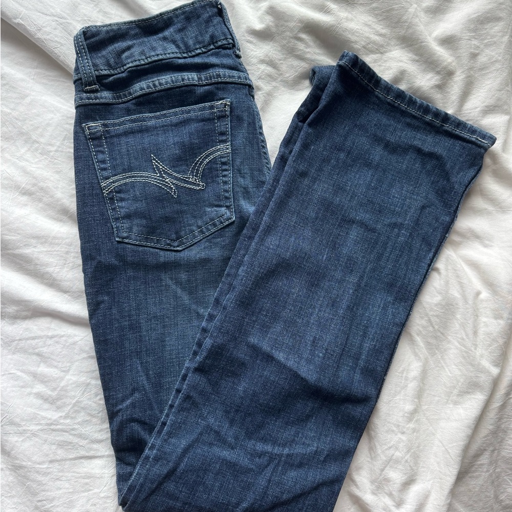 Wrangler Women's Dark Blue Boot Cut Jeans
